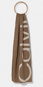 Szalik Calvin Klein  beżowy damski K60K612879