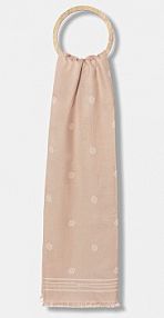 Szalik Boss  różowy damski 50535789