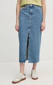 Spódnica jeansowa Calvin Klein Jeans  niebieska J20J224532