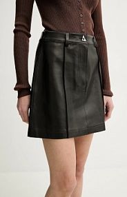 Spódnica skórzana Aeron  czarna SK162019