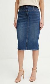 Spódnica jeansowa Morgan  granatowa JAPA