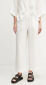 Spodnie eleganckie MM  białe damskie 2516131018600