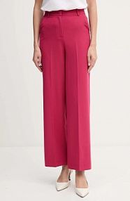 Spodnie eleganckie United Colors of Benetton  różowe damskie 4R4CDF08H