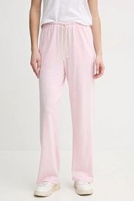 Spodnie dresowe American vintage  różowe damskie YPA05AE25