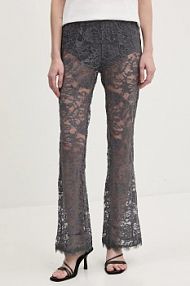 Spodnie eleganckie Never Fully Dressed  szare damskie NFDTR453