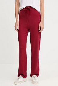 Spodnie dresowe Boss  bordowy damskie 50535771