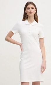 Sukienka Tommy Hilfiger  biała WW0WW43228