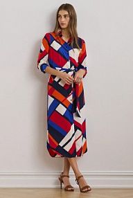 Sukienka Lauren Ralph Lauren  niebieska 200957063