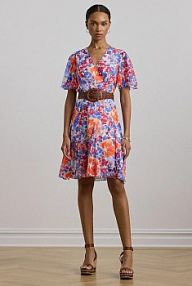 Sukienka Lauren Ralph Lauren  niebieska 250957086