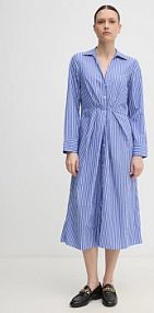 Sukienka Tommy Hilfiger  fioletowa WW0WW44670