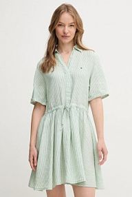 Sukienka Tommy Hilfiger  zielona WW0WW44672