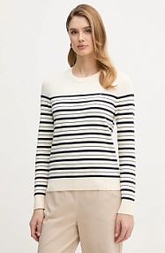 Sweter Tommy Hilfiger  beżowy damski WW0WW44984