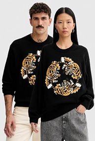 Sweter Kenzo  czarny damski FF58PU7133CR.