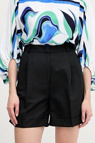 Szorty Tommy Hilfiger  czarne damskie WW0WW44767