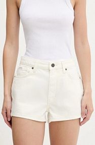 Szorty jeansowe Guess Jeans  beżowe W5GD0Y.D5M62