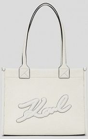 Torebka shopperka Karl Lagerfeld  biała A1W30042