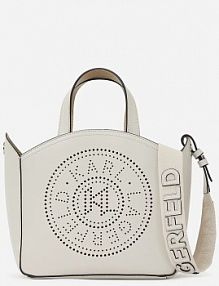 Torebka shopperka Karl Lagerfeld  biała A1W30058