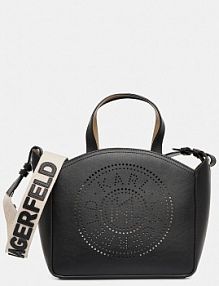 Torebka shopperka Karl Lagerfeld  czarna A1W30058