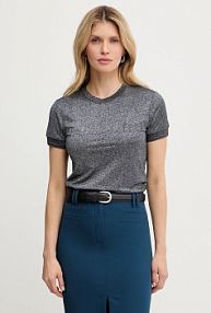 T-shirt PATRIZIA PEPE  szary damski 8K0278.K128