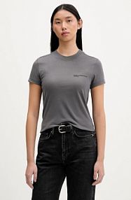 T-shirt Karl Lagerfeld Jeans  szary damski A1W17004