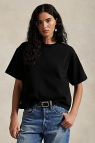 T-shirt Polo Ralph Lauren  czarny damski 211967106