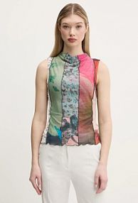 Top Desigual  zielony damski 25SWTK87