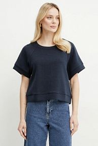 T-shirt Boss Orange  granatowy damski 50541011