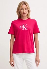 T-shirt Calvin Klein Jeans  różowy damski LV047B865G