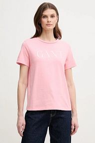 T-shirt Gant  różowy damski 4200502