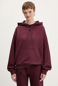 Bluza przez głowę HUGO  bordowy 50522423