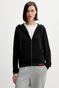 Bluza rozpinana HUGO  czarna damska 50520504