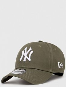 Czapka z daszkiem new era  zielona damska 60435138