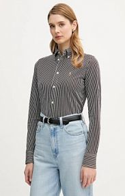 Koszula Polo Ralph Lauren  brązowa damska 211910131