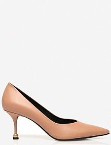 Szpilki Vanda Novak  beżowe Pola.Dark.nud