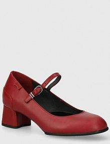 Sandały na obcasie Camper  czerwone K200694.009