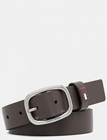 Pasek Tommy Jeans  brązowy damski AW0AW15836