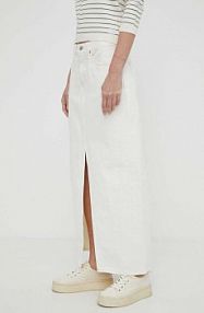 Spódnica jeansowa Levi's  beżowa A7512