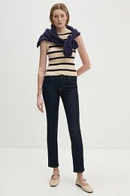 Jeansy Levi's  granatowe damskie A6199