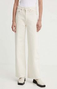 Jeansy Levi's  beżowe damskie A6081
