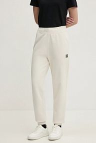 Spodnie dresowe HUGO  beżowe damskie 50522417