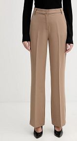 Spodnie eleganckie Sisley  brązowe damskie 4KVXLF02I