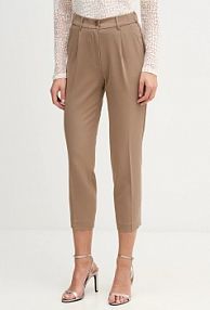 Spodnie eleganckie Sisley  brązowe damskie 4KVXL5CM7