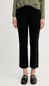 Spodnie eleganckie Sisley  czarne damskie 49MALE02X