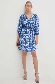 Sukienka Morgan  niebieska RORIANE.MULTI