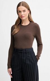 Sweter United Colors of Benetton  brązowy damski 1002D1K01