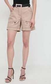 Szorty jeansowe pinko  brązowe 103029.A1NH