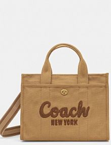 Torebka shopperka Coach  zielona CP158