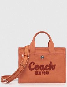 Torebka shopperka Coach  różowa CP158