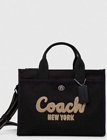 Torebka shopperka Coach  czarna CP158