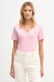 T-shirt Tommy Hilfiger  różowy damski WW0WW40584